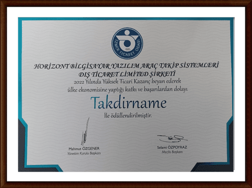 başarı belgesi