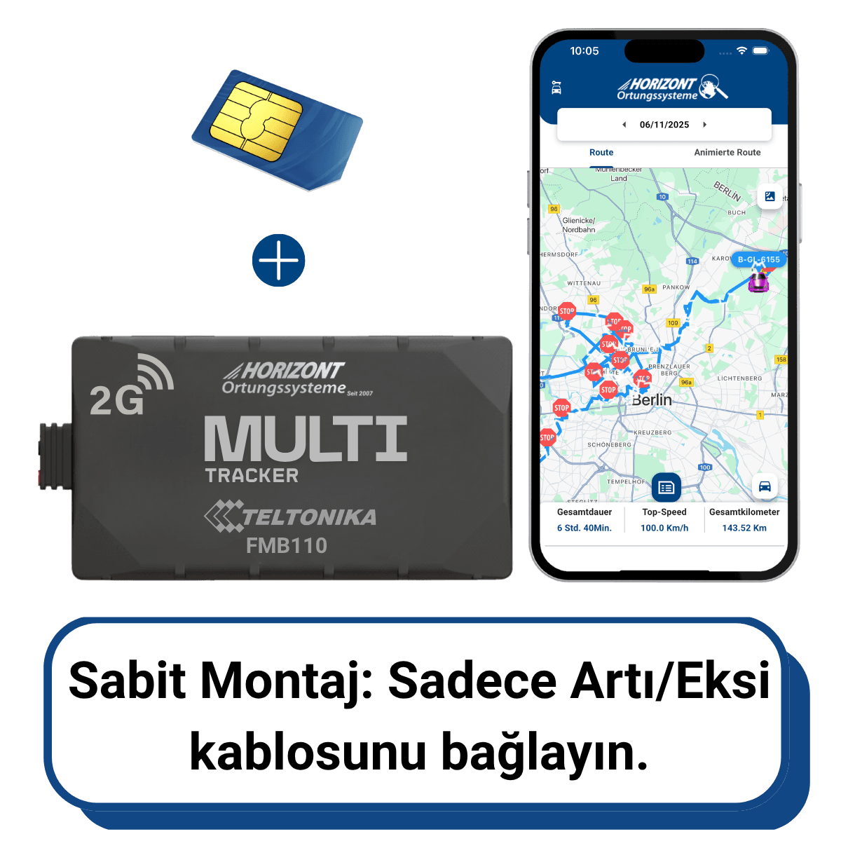 Multi Model 2G GPS Araç Takip Cihazı - 1